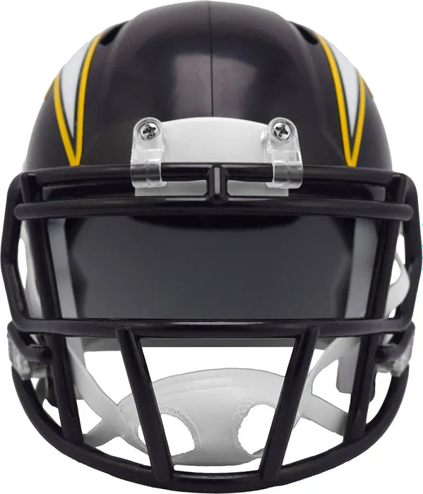 Riddell, Inc. Novelty NFL SPEED Riddell Los Angeles Chargers 2025 On-Field Alternate Mini Speed Helmet - Unisex