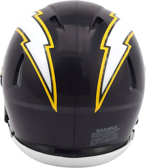 Riddell, Inc. Novelty NFL SPEED Riddell Los Angeles Chargers 2025 On-Field Alternate Mini Speed Helmet - Unisex