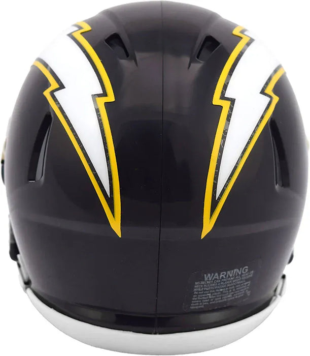 Riddell, Inc. Novelty NFL SPEED Riddell Los Angeles Chargers 2025 On-Field Alternate Mini Speed Helmet - Unisex