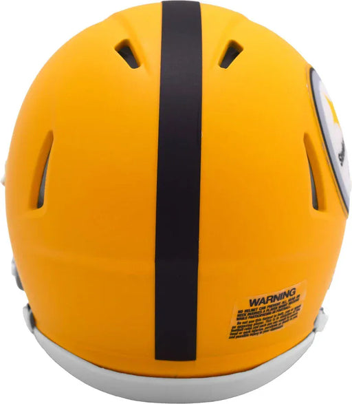 Riddell, Inc. Novelty NFL SPEED Riddell Pittsburgh Steelers 2025 On-Field Alternate Mini Speed Helmet - Unisex