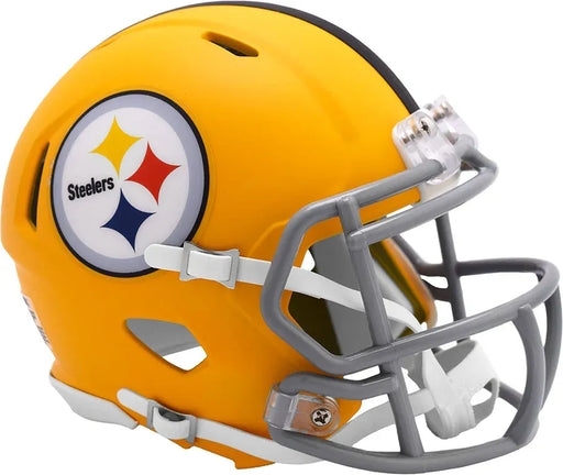 Riddell, Inc. Novelty NFL SPEED Riddell Pittsburgh Steelers 2025 On-Field Alternate Mini Speed Helmet - Unisex