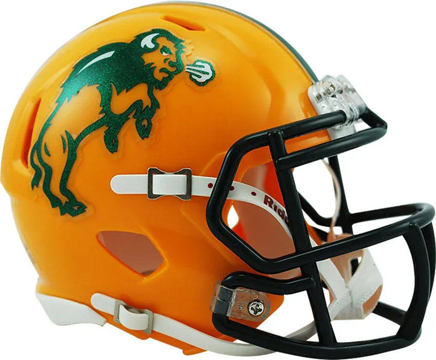 Riddell Mini Helmet Gold / One Size All Ages North Dakota State Bison Riddell Gold Speed Mini Helmet - Unisex