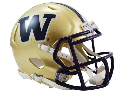 Washington Huskies Riddell Gold Speed Mini Helmet