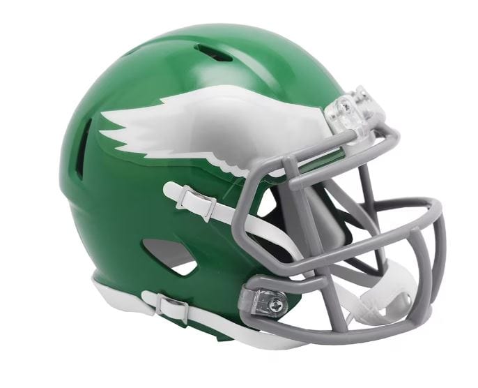 Riddell Philadelphia Eagles NFL 2023 on Field Alternate Mini Speed Helmet (Kelly Green)