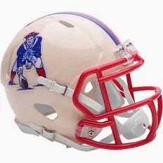 Riddell Mini Helmet One Size / cream New England Patriots Alternate Retro Speed Mini Helmet