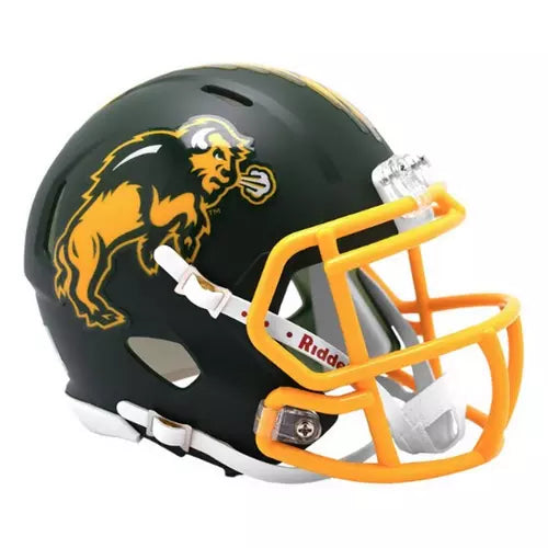 Riddell Mini Helmet One Size / Green North Dakota State Bison Harvest Speed Mini Helmet