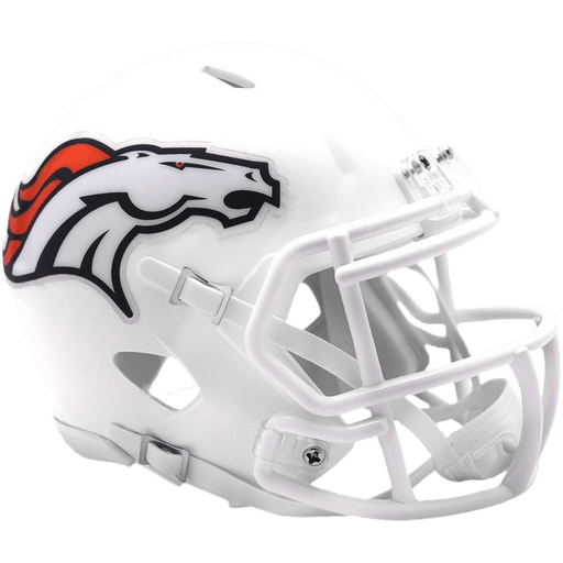 Riddell Mini Helmet One Size / White Denver Broncos 2024 White Alternate Speed Mini Helmet