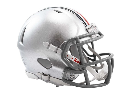 Ohio State Buckeyes Riddell Silver Speed Mini Helmet