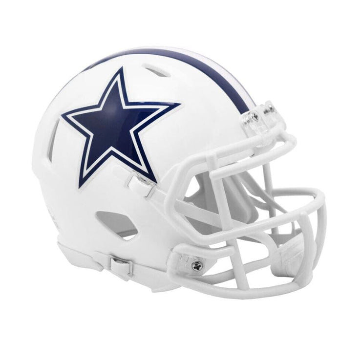 Riddell Mini Helmet White Dallas Cowboys Riddell White Alternate Speed Mini Helmet