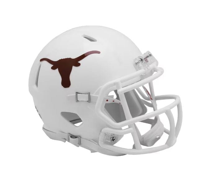 Texas Longhorns Riddell White Speed Mini Helmet