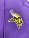 Adult Minnesota Vikings Starter Purple Line Up Pullover Jacket - Men's