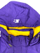 Adult Minnesota Vikings Starter Purple Line Up Pullover Jacket - Men's