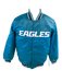 Starter Jacket Adult Philadelphia Eagles Starter Green Heavy Full-Snap Satin Jacket - Men's