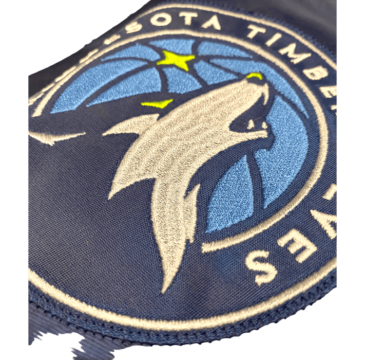 Minnesota Timberwolves Starter Blue Varsity Lightweight Satin Jacket - Men's