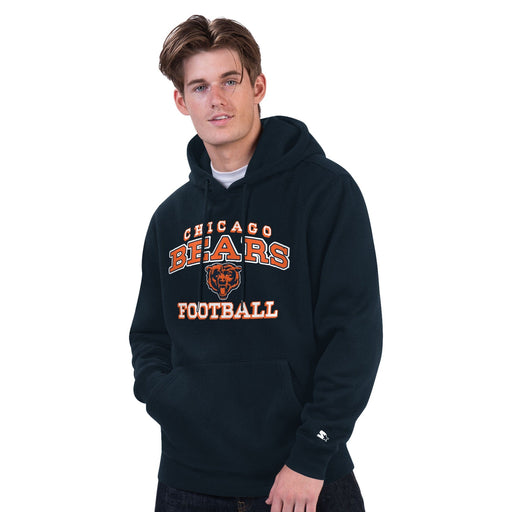 Starter Sweatshirts Adult Chicago Bears '47 Navy 2025 Starter Hooded Sweatshirt - Men's