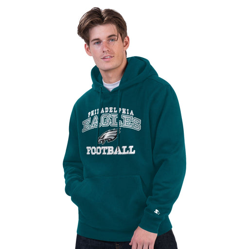 Starter Sweatshirts Adult Philadelphia Eagles '47 Green 2025 Starter Hooded Sweatshirt - Men's