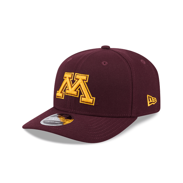 New Era Adjustable Hat OSFA / Maroon Adult Minnesota Golden Gophers New Era Maroon Replica Team Logo 9SEVENTY Stretch-Snapback Hat - Men's