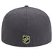 New Era Fitted Hat Adult Vegas Golden Knights New Era Gray 59FIFTY Fitted Hat - Men's