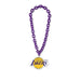 BIG CHAIN TEAM LOGO NECKLACE - LAKERS