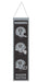 Winning Streak Sports Banners One Size / Black Las Vegas Raiders WinCraft 8'' x 32'' Evolution Banner