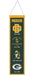 Winning Streak Sports Banners One Size / Green Green Bay Packers WinCraft 8'' x 32'' Evolution Banner