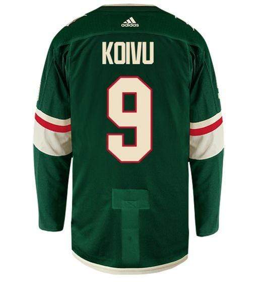 Home Green Adidas Authentic Mats Zuccarello Jersey