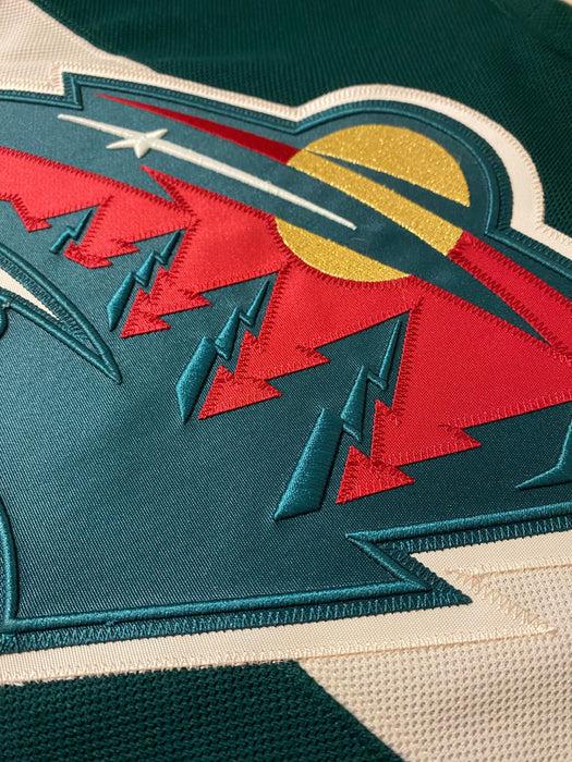 Custom Hockey Jerseys Minnesota Wild Jersey Name and Number Green