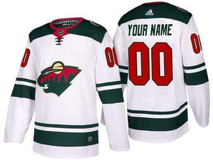 Minnesota Wild White Custom Jersey adidas Men's Adizero Authentic — Pro ...