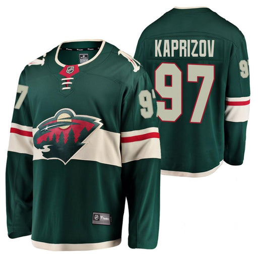 Kirill Kaprizov Minnesota Wild Fanatics Branded Green Breakaway Player Jersey - Men's