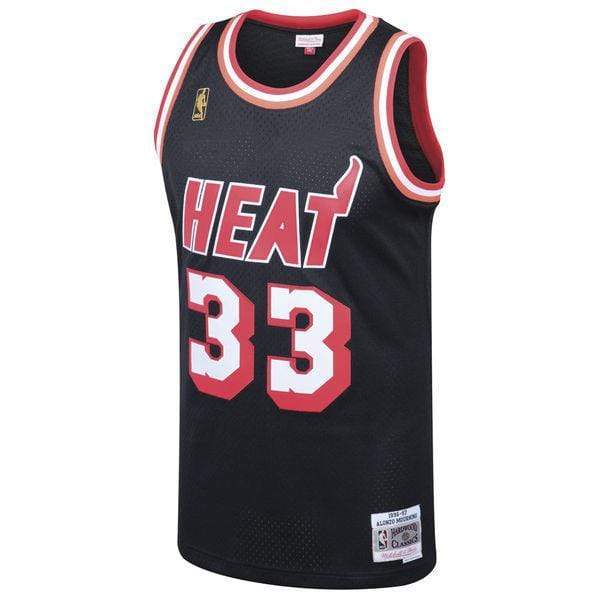 Miami Heat Jersey – 33 Alonzo Mourning