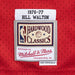 Mitchell & Ness Adult Jersey Bill Walton Portland Trailblazers 1976-77 Mitchell & Ness Red Throwback Swingman Jersey