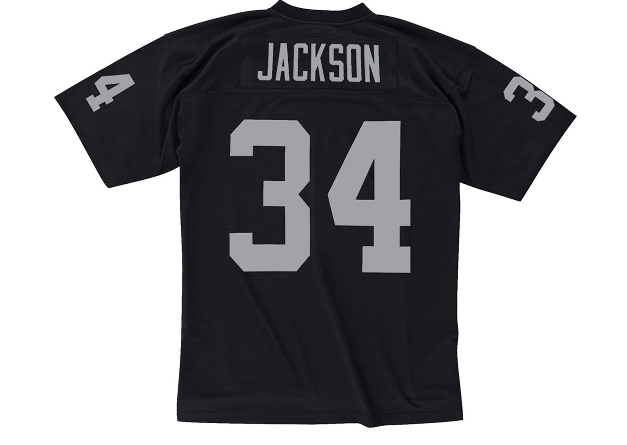 Bo Jackson Jersey |Los Angeles Raiders Throwback Mitchell & Ness Black ...