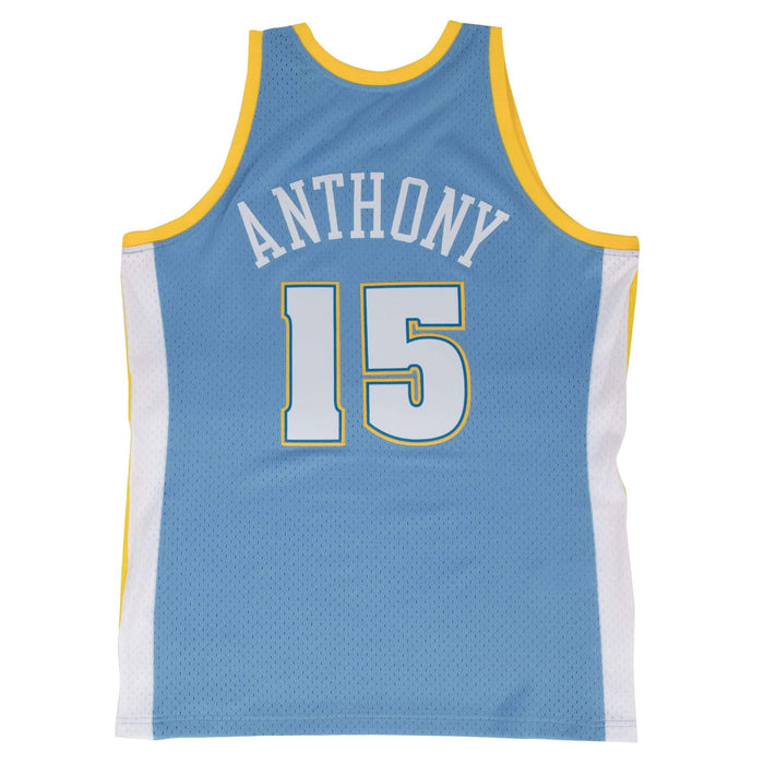  Carmelo Anthony Denver Nuggets Light Blue Youth 8-20