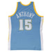 Adult Carmelo Anthony Denver Nuggets Mitchell & Ness 2003-04 Throwback Swingman Jersey - Light Blue - Men's