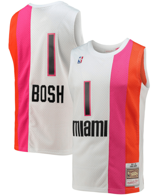 Miami Heat 1990-91 Jerseys