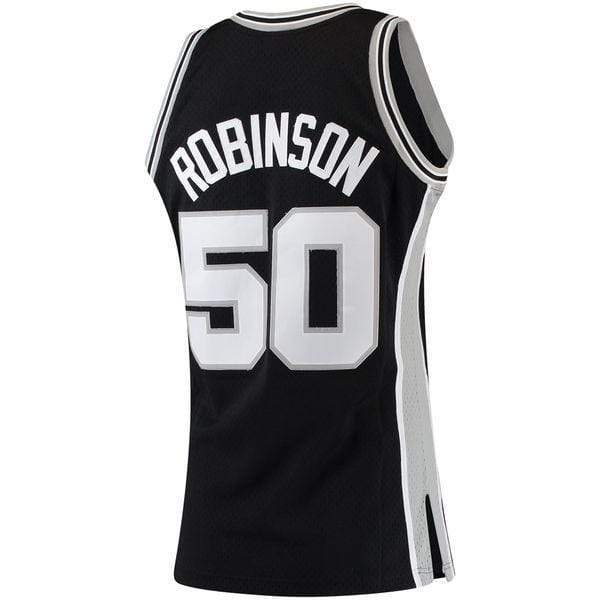 David Robinson Jersey  San Antonio Spurs Mitchell & Ness NBA Black  Throwback Swingman Jersey