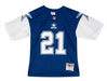 Mitchell & Ness Adult Jersey Deion Sanders Dallas Cowboys Mitchell & Ness NFL 1995 Blue Throwback Jersey