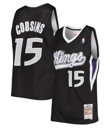 Sacramento Kings Rochester Demarcus Cousins Jersey Hardwood Classic Small  No Tag