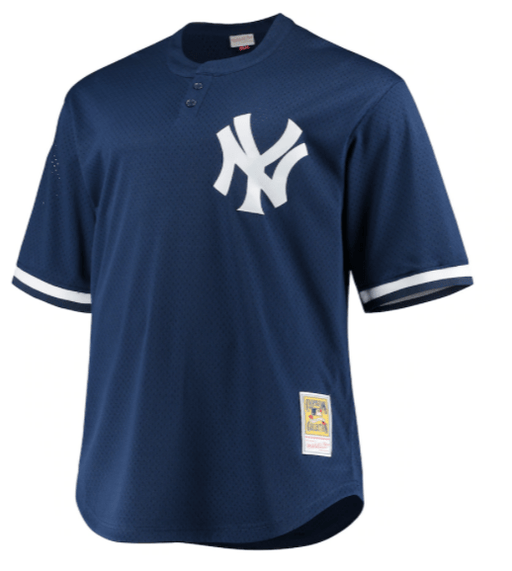 Mitchell & Ness Authentic Derek Jeter New York Yankees 1995 Pullover Jersey Navy - XL