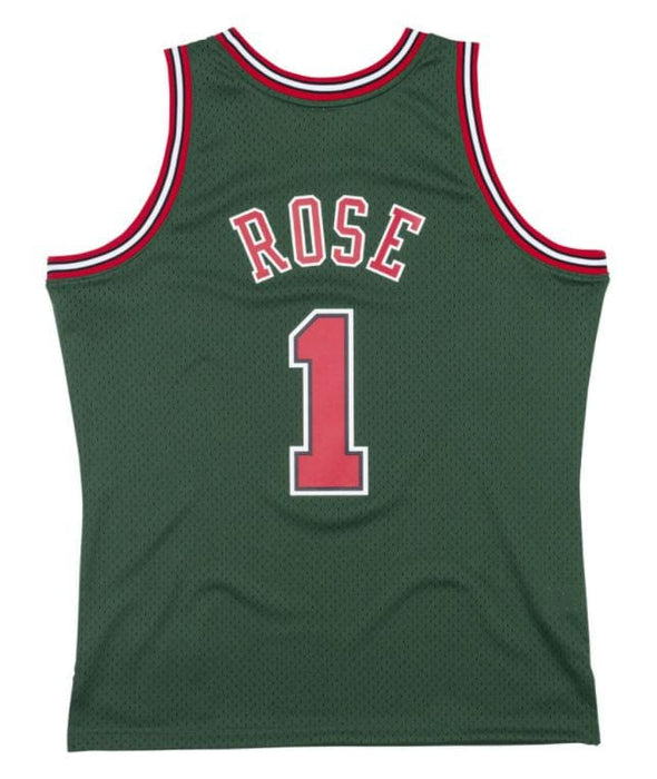 Derrick Rose Chicago Bulls Mitchell & Ness Green 2008-09 Throwback Swingman Jersey