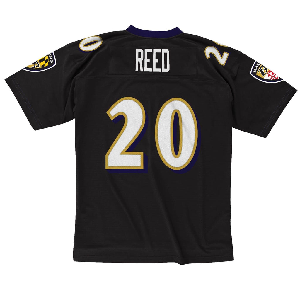 Baltimore Ravens Ed Reed Mitchell & Ness Men's Black