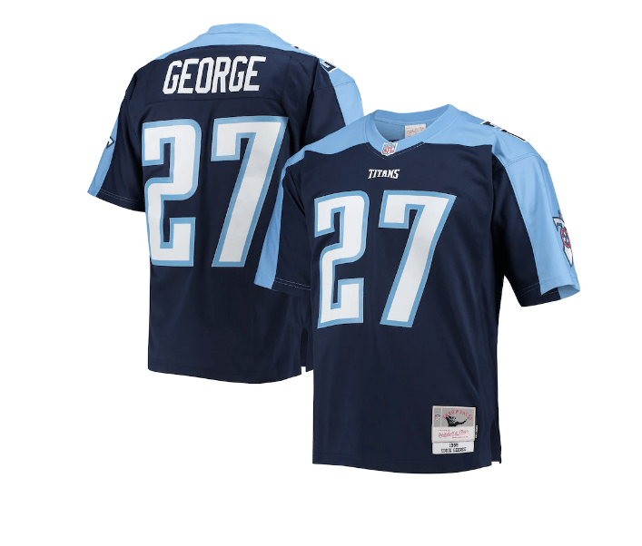 Titans sales football jersey