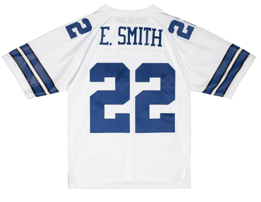 Emmitt Smith Dallas Cowboys Mitchell & Ness NFL 1992 White Throwback Jersey
