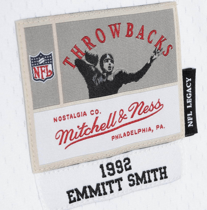 Mitchell and ness emmitt smith online throwback jersey