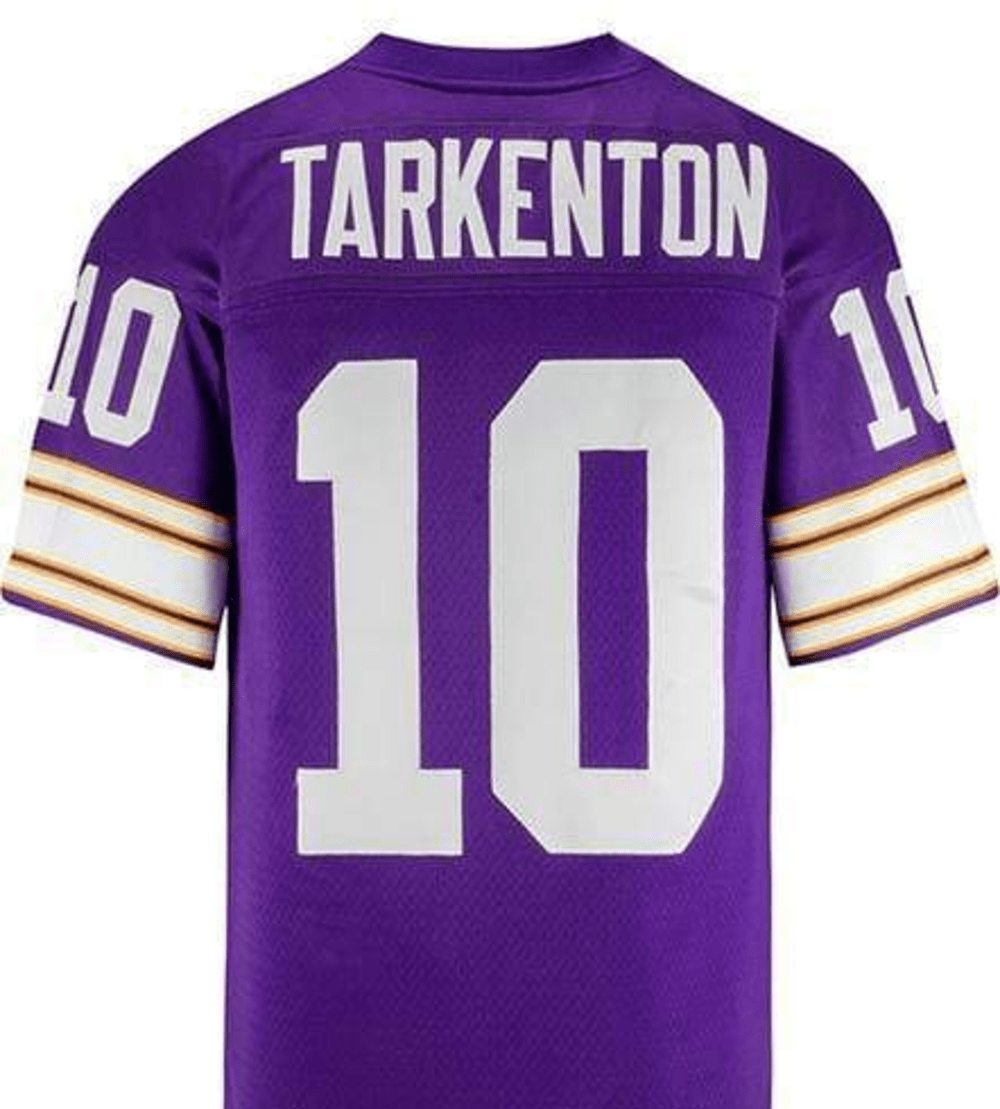 Tarkenton jersey outlet