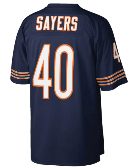 Gale Sayers Jersey  Chicago Bears 1969 Mitchell & Ness Navy