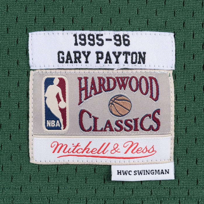Gary Payton Seattle SuperSonics Mitchell & Ness Hardwood Classics Swingman  Jersey - Green