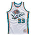 Mitchell & Ness Adult Jersey Grant Hill Detroit Pistons 1999-00 Mitchell & Ness White Throwback Swingman Jersey