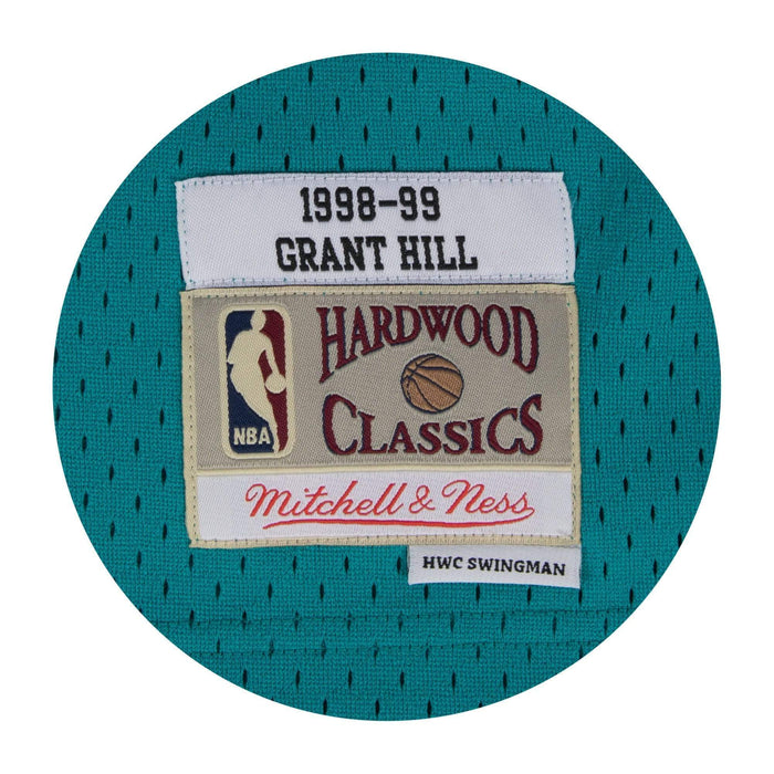 Mitchell & Ness Black Detroit Pistons 1998-99 Grant Hill Jersey Swingman  Jersey