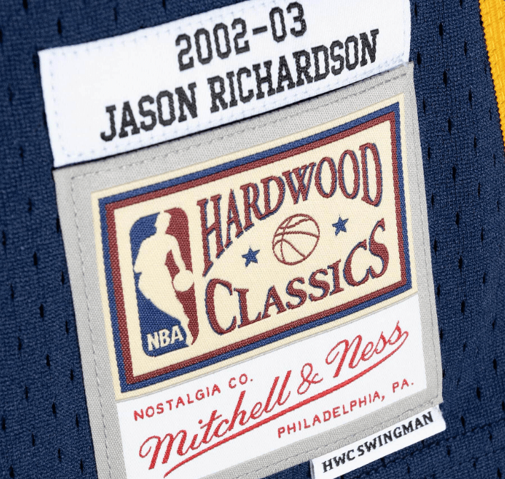 Warriors #23 Jason Richardson Black Throwback The Finals Patch Stitched NBA  Jersey